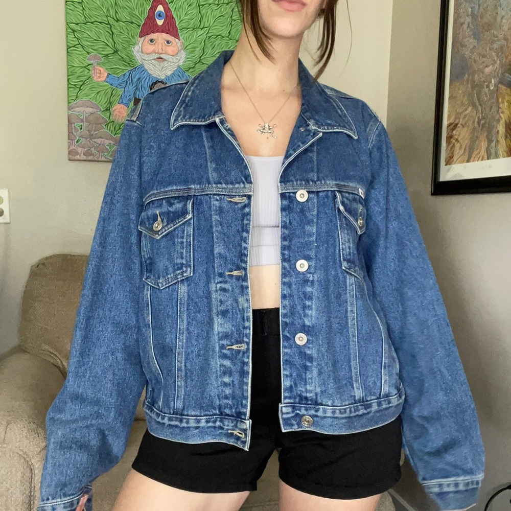 SOLD 90s Vintage No Excuses Denim Jacket